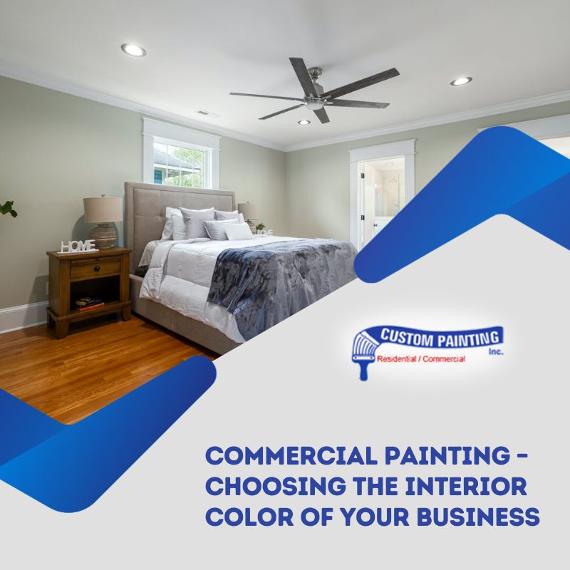 Commercial Painting – Choosing the Interior Color of Your Business