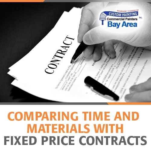 Comparing Time and Materials with Fixed Price Contracts