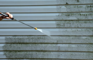 Exterior cleaning work