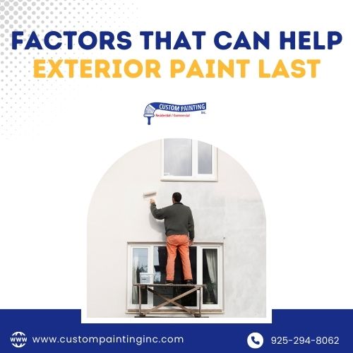 Factors That Can Help Exterior Paint Last