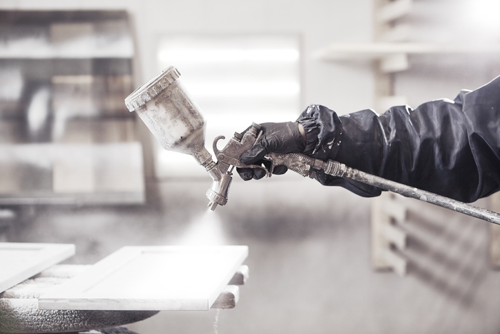 On-Site Spraying with Proper Preparation