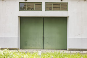Rusty Metal Door Painting